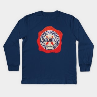 Atlantic Refining Company Kids Long Sleeve T-Shirt